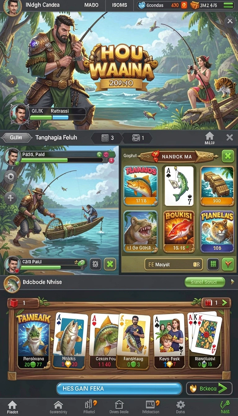Beragam pilihan permainan menarik dalam aplikasi Download 889zk APK untuk Android.