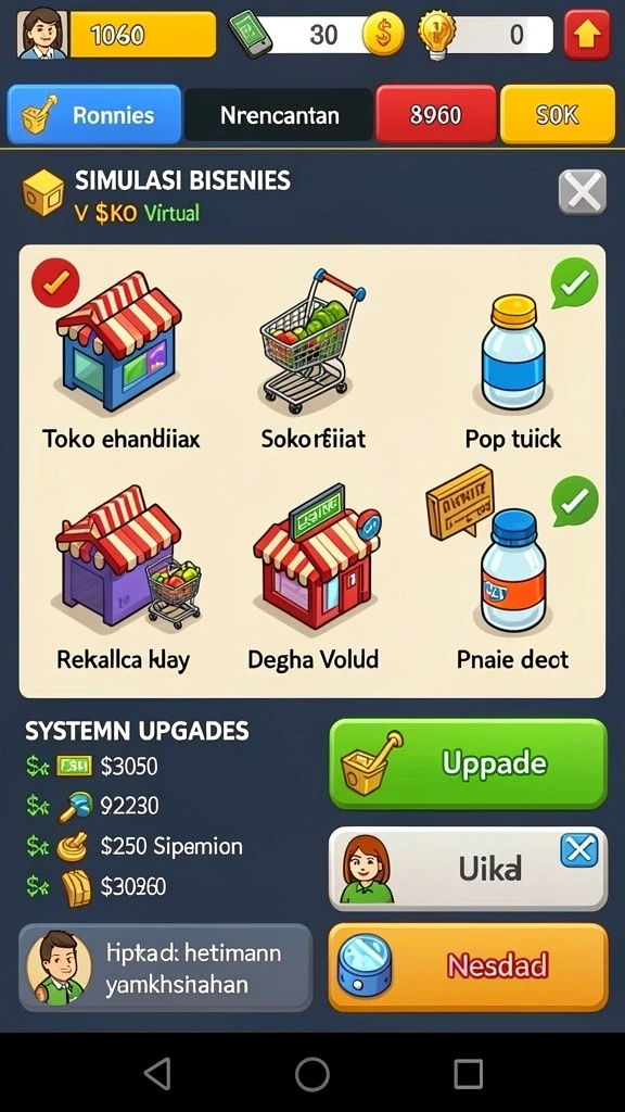 Beragam pilihan permainan menarik dalam aplikasi Download rubah4d APK untuk Android.